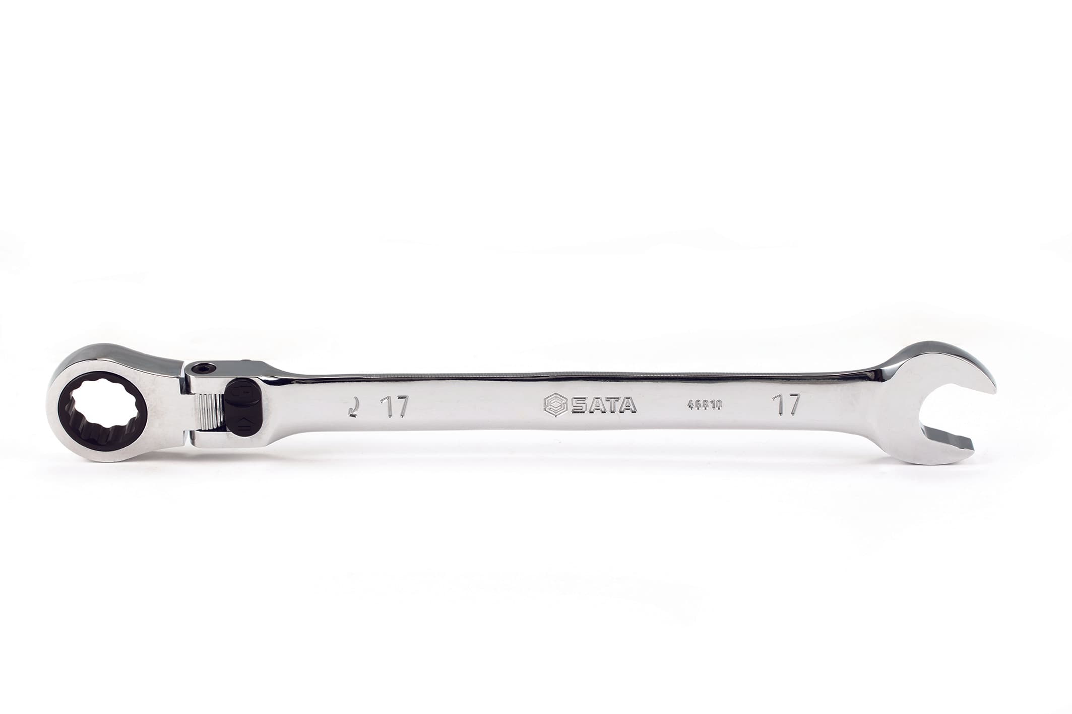 Cờ Lê Vòng Miệng Lắc Léo Tự Động Có Khóa 19 mm SATA 46812