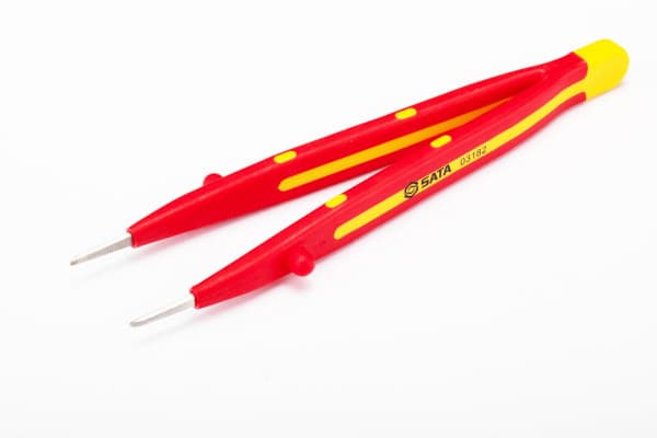 Nhíp Mỏ Nhọn Đầu Thẳng Cách Điện 1000 V 160 mm SATA 03182