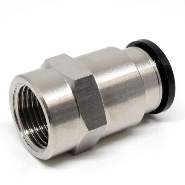 Đầu Nối Nhanh Khí Nén Thẳng Phi 12mm Ren Trong R3/8 Pisco PCF12-03