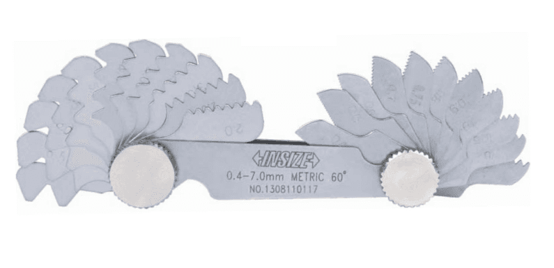 Dưỡng Đo Ren Hệ Inch 60 Độ Và Hệ Inch 60 Độ 0.4-7.0mm, 4-42TPI INSIZE 4820-552