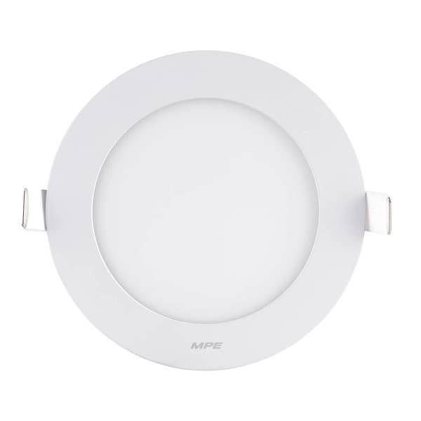 Led Panel Âm Trần Nhựa Mặt Tròn 12W - 3 Chế Độ Màu MPE RPL3-12/3C