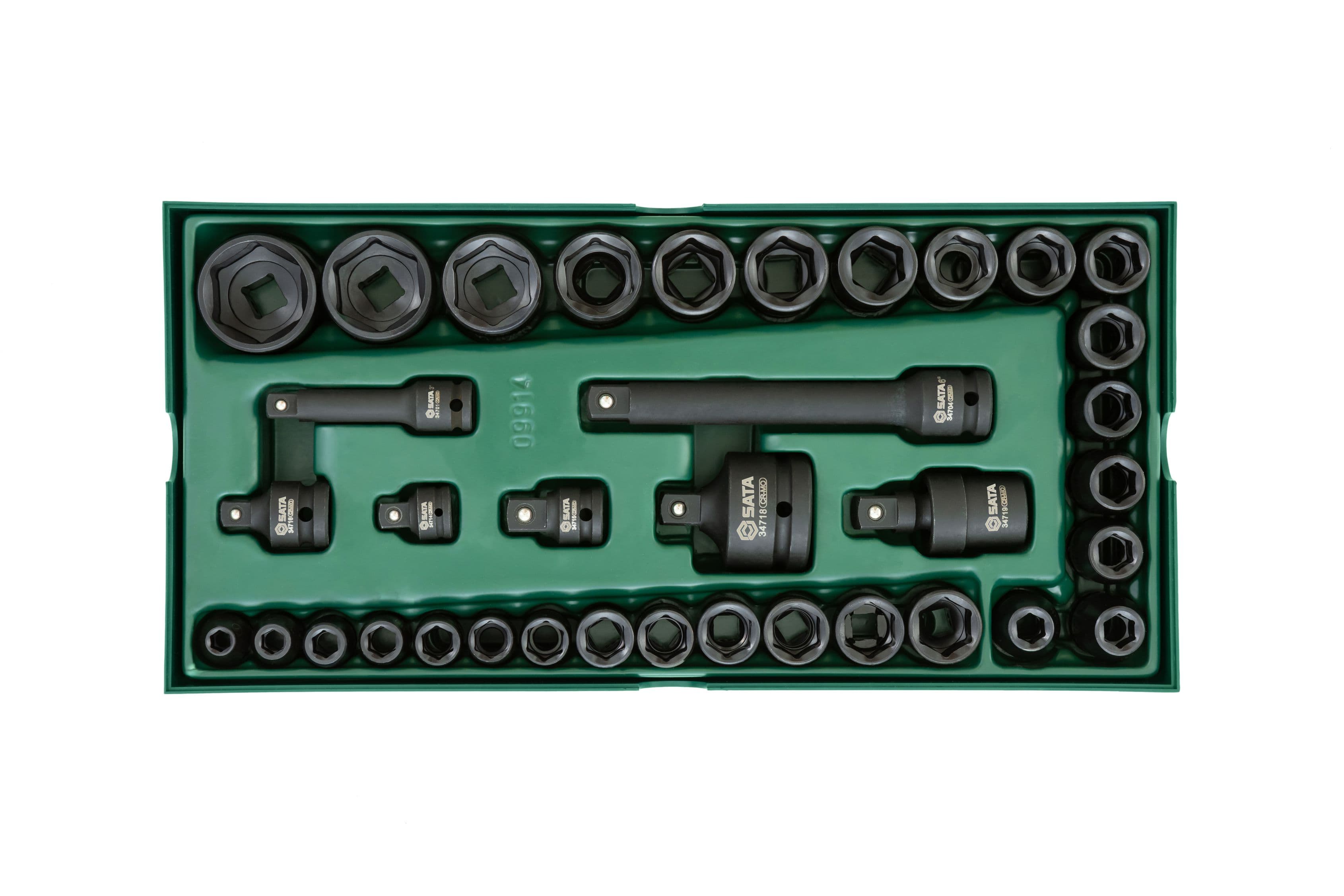 Bộ Đầu Tuýp Đen 36 Chi Tiết 3/8 inch Và 1/2 inch SATA 09914