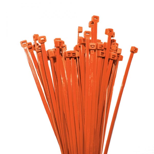 Dây Rút Nhựa Màu Cam KST 100 x 2.5 mm K-100M-OR