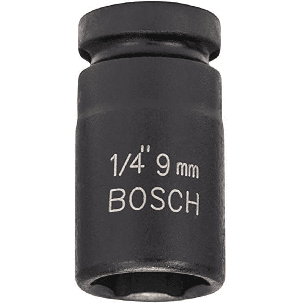 Đầu tuýp 1/4inch, đầu 9, L=25mm Bosch 1608551005