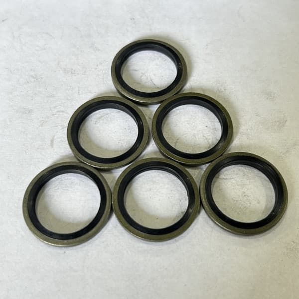 Lông Đền Dầu (Bonded Seal) Cao Su NBR D18 (ID18.4xOD25x2.0)