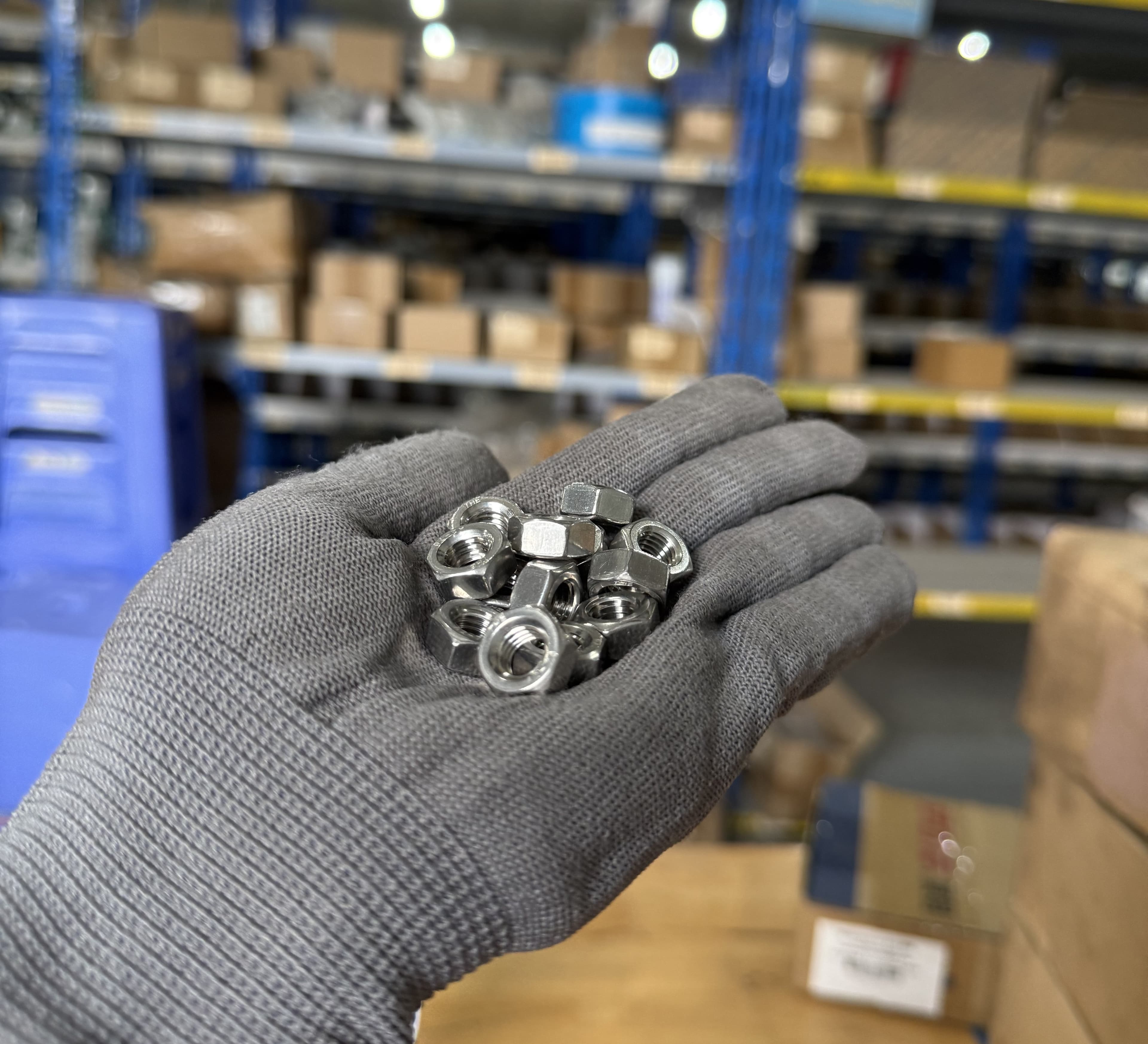 Tán Inox 304 DIN934 M6
