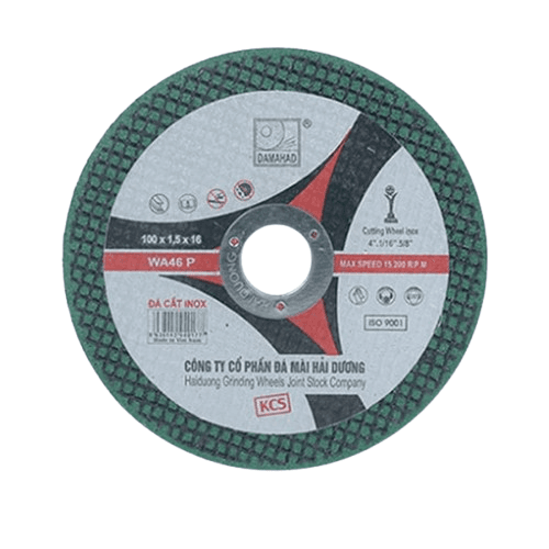 Đá Cắt Inox/Sắt (Màu Xanh - Nhãn Bạc) Hải Dương - 125x2x22