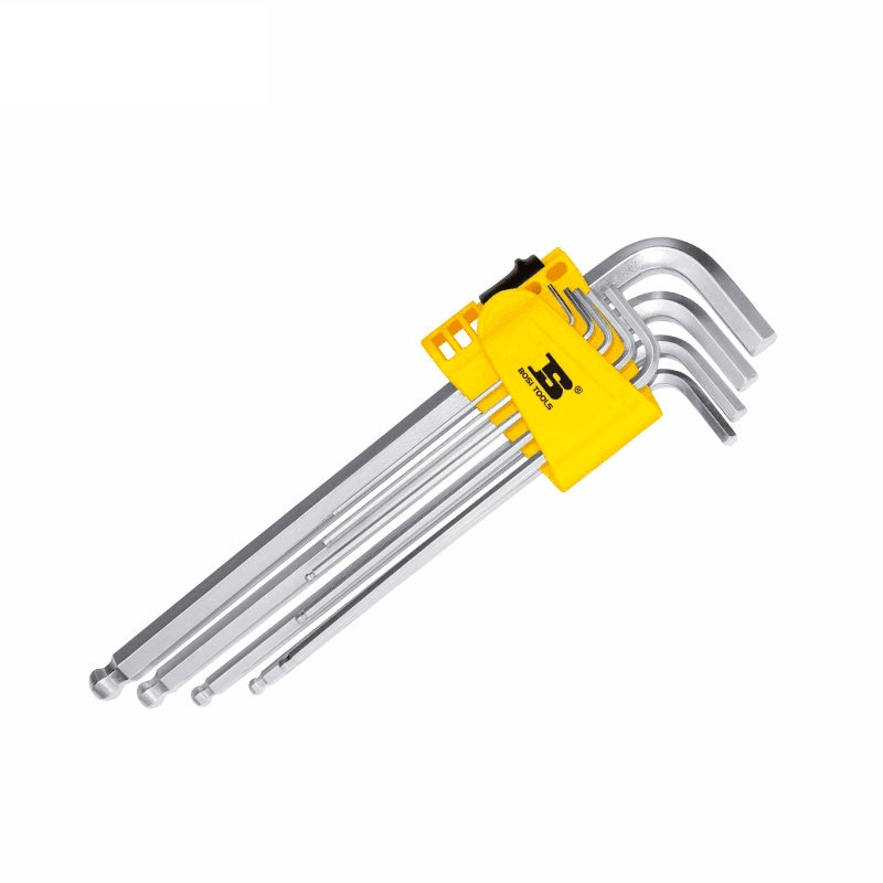 Bộ Lục Giác Đầu Bi Siêu Dài 9 Chi Tiết 1/16-3/8 Inch Bosi BS423182