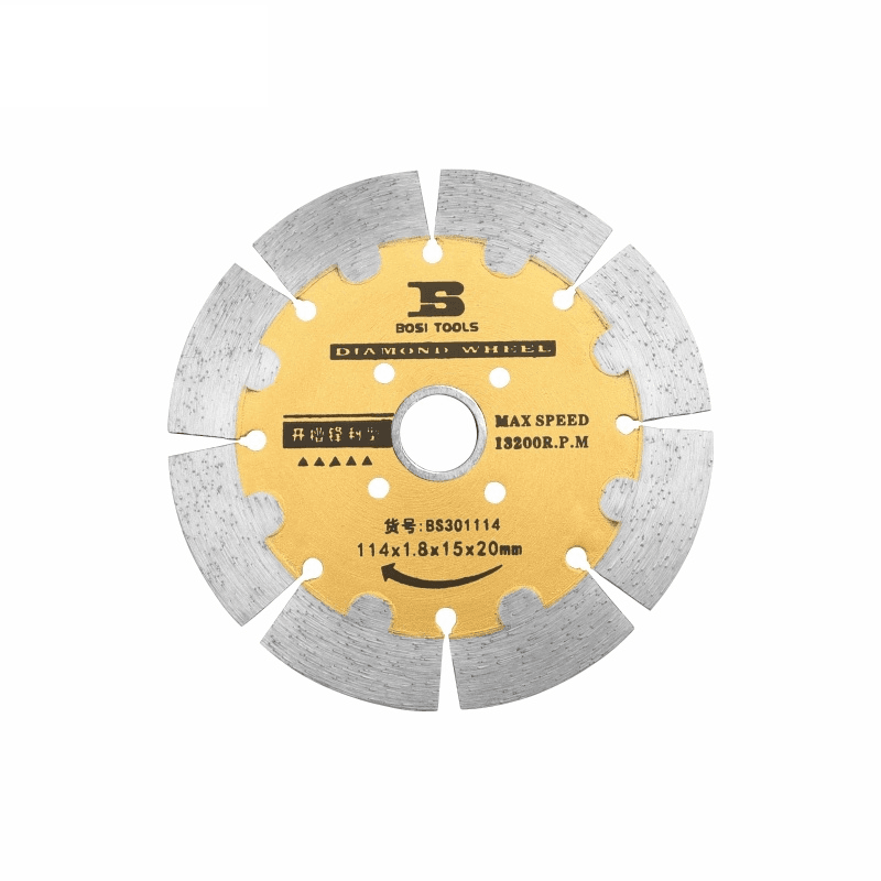 Lưỡi Cắt Mở Rãnh Tường 114x1.8x20 mm Bosi BS301114