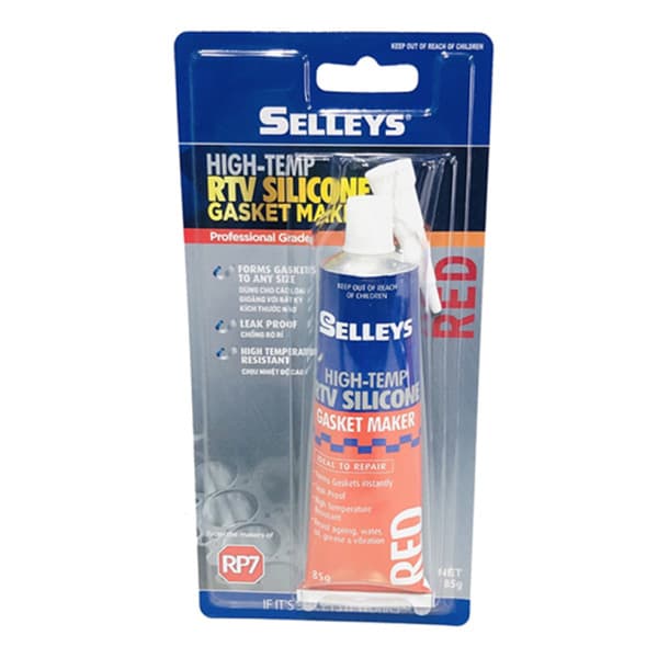 Keo Silicone Tạo Gioăng Chịu Nhiệt Selleys RTV Đỏ 85g