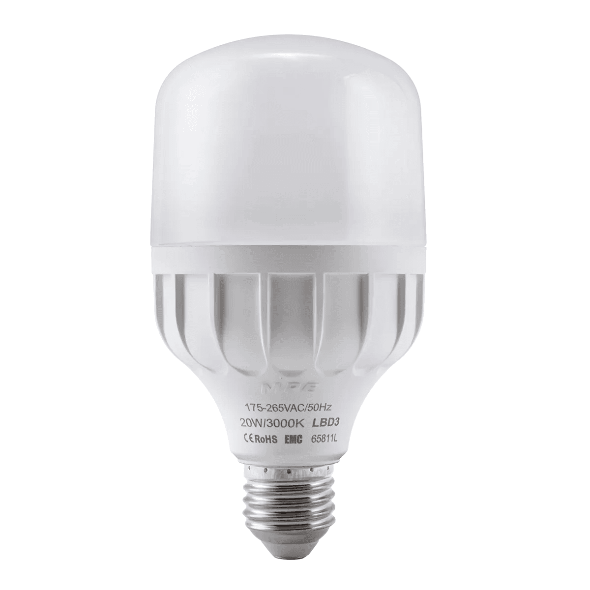 Led Bulb Chống Ẩm 20W Ánh Sáng Vàng MPE LBD3-20V