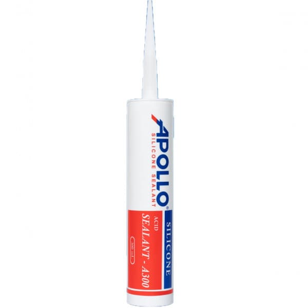 Keo silicone Apollo Acid A300 (300ml) Màu Trắng Đục