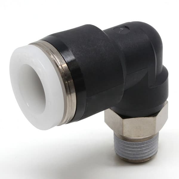 Đầu Nối Nhanh Khí Nén Dạng Cong 90° Ren Ngoài Pisco PL3/8-N1U