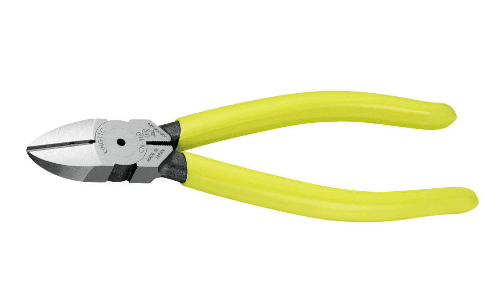 Kìm Cắt Cạnh Có Lỗ Tuốt Dây 132mm Tsunoda CN-130