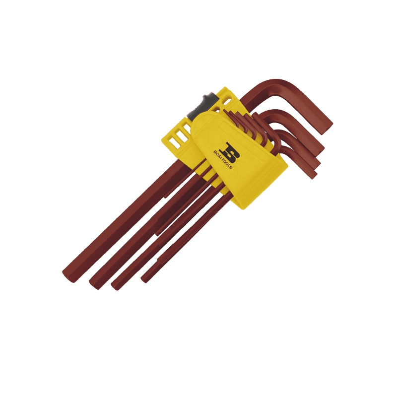 Bộ Lục Giác Dài 9 Chi Tiết 1.5-10 mm Bosi BS426081S