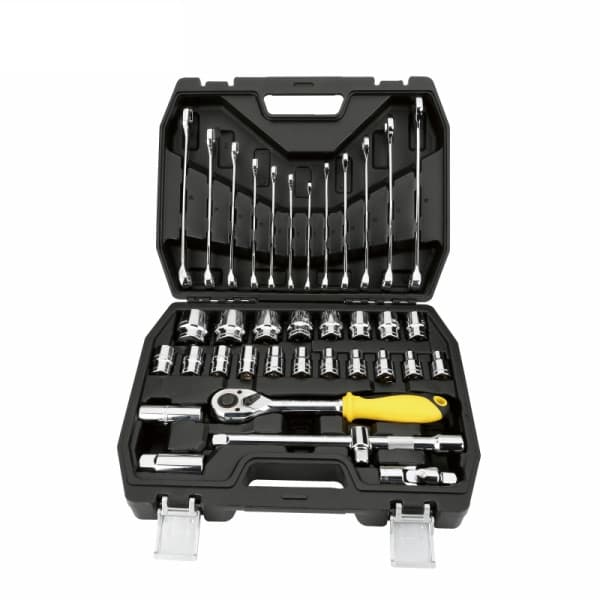 Bộ Cờ Lê Tuýp Hệ Mét 12.5 mm 1/2 Inch 37 Chi Tiết Bosi BS512037