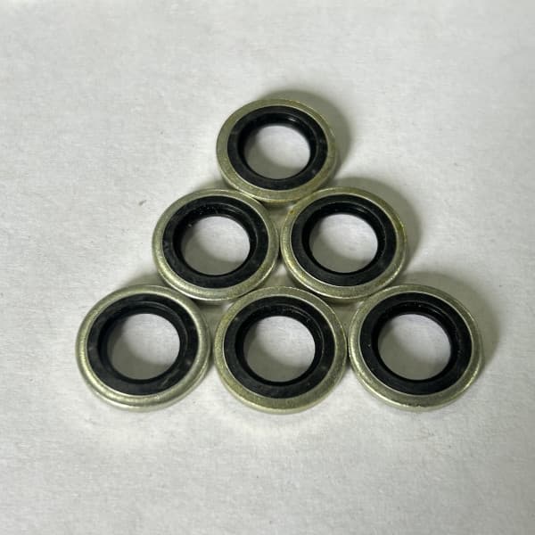 Lông Đền Dầu (Bonded Seal) Cao Su NBR D1/8" (ID10.37xOD15.88x2.0)