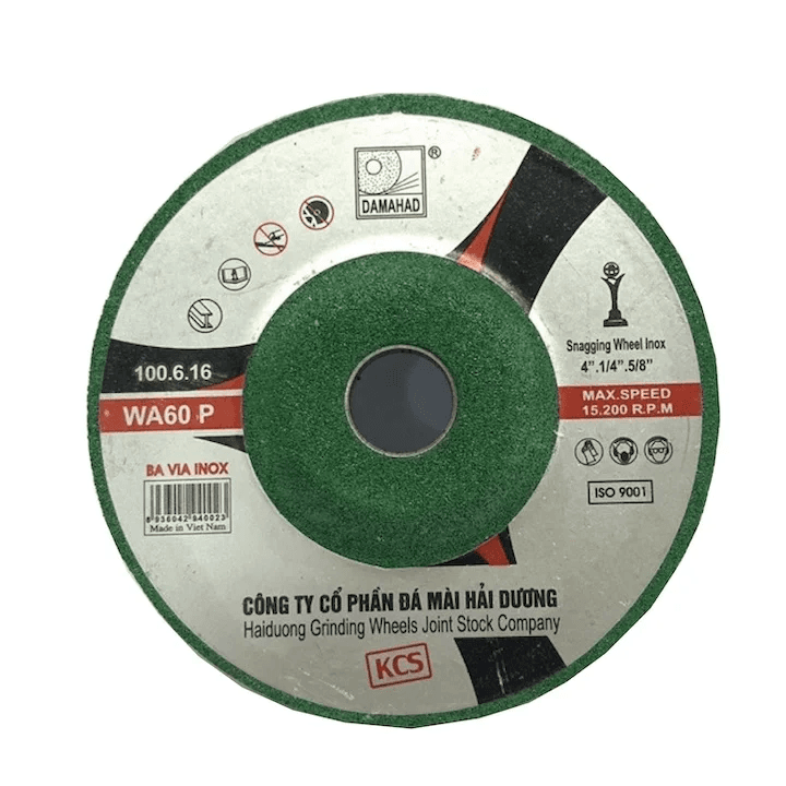 Đá Mài Bavia (Màu Xanh - Nhãn Bạc) Hải Dương 180x6x22