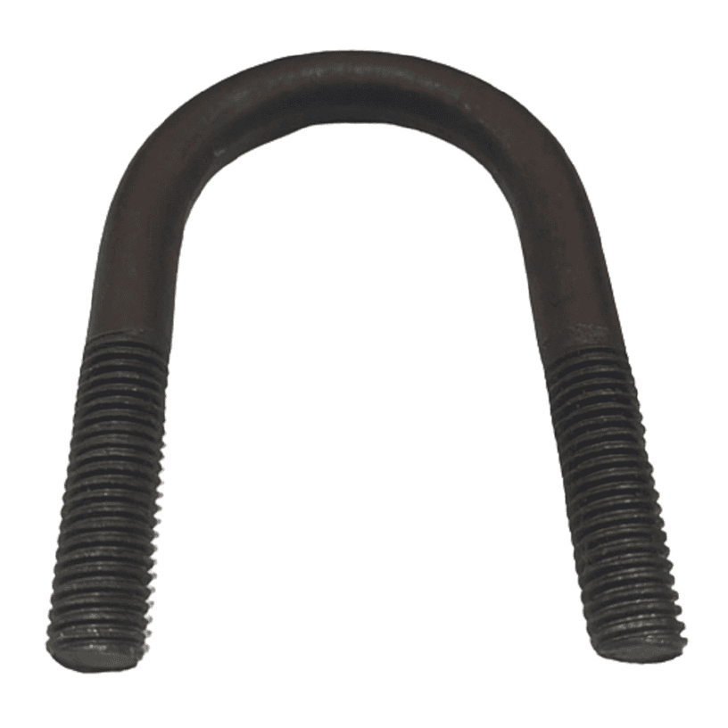 Cùm U Thép SS400 Đen DN50 M12 x 60mm