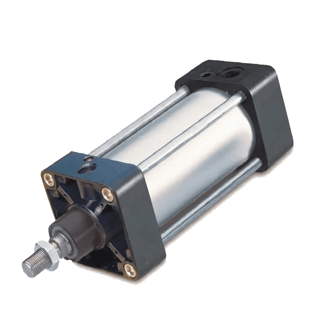 Xilanh Khí Nén Tác Động Kép 2 Trục Ø160x50 Pisco PCQV-27-160-50-FAC