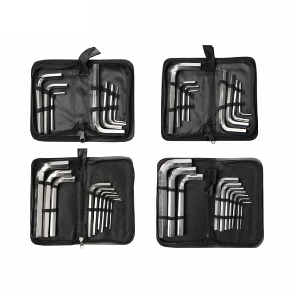 Bộ Cờ Lê Lục Giác 10 Chi Tiết 3-19 mm Có Túi Đựng Bosi BS422810