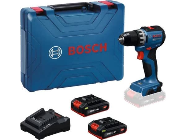 Máy Khoan Bắt Vít Dùng Pin 2.0Ah 70Nm (Kèm 2 Pin + Sạc) GSR 18V-52 Bosch 06019S00K7