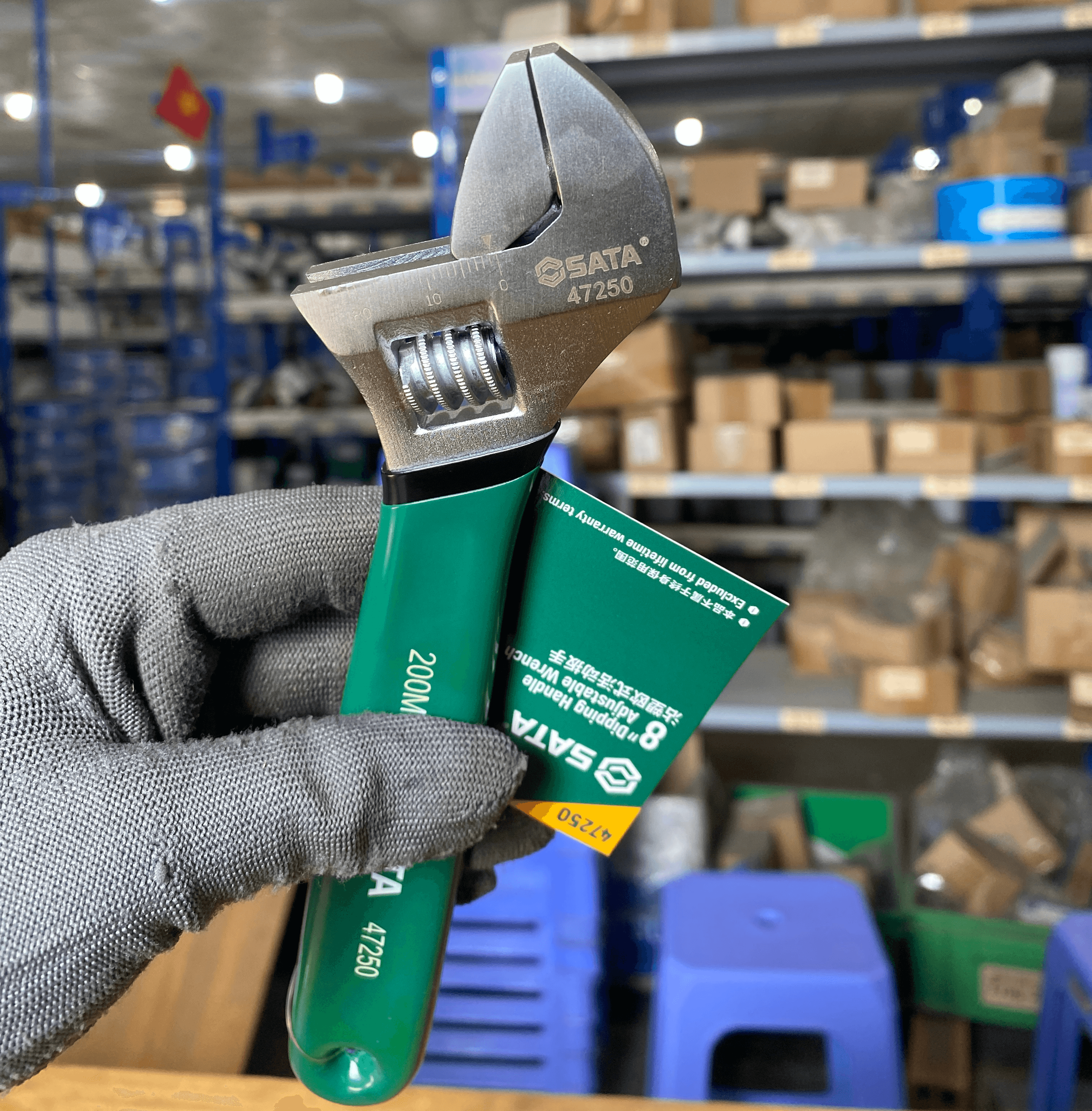 Mỏ Lết Có Điều Chỉnh Kiểu Châu Âu 8 inch SATA 47250