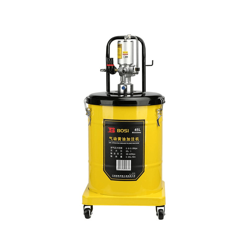 Máy Bơm Mỡ Khí Nén 40 Lít Bosi BS333940