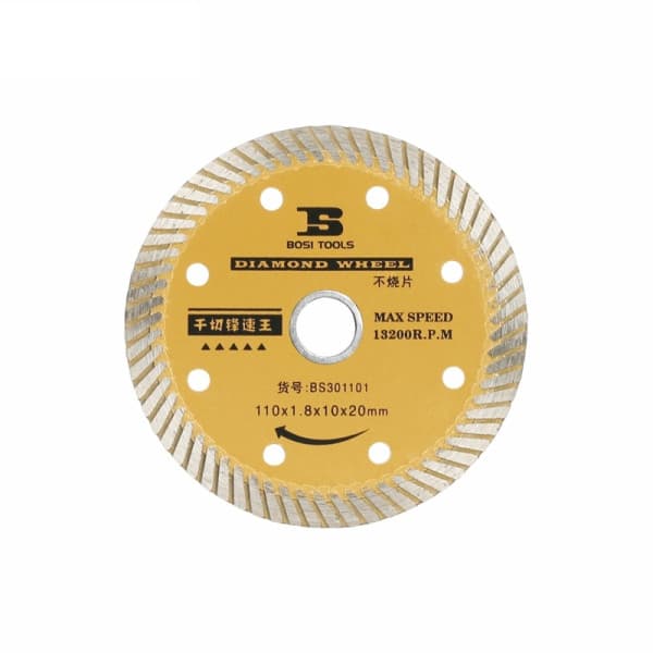 Lưỡi Cắt Gạch Kim Cương 110x1.8x20 mm Bosi BS301101