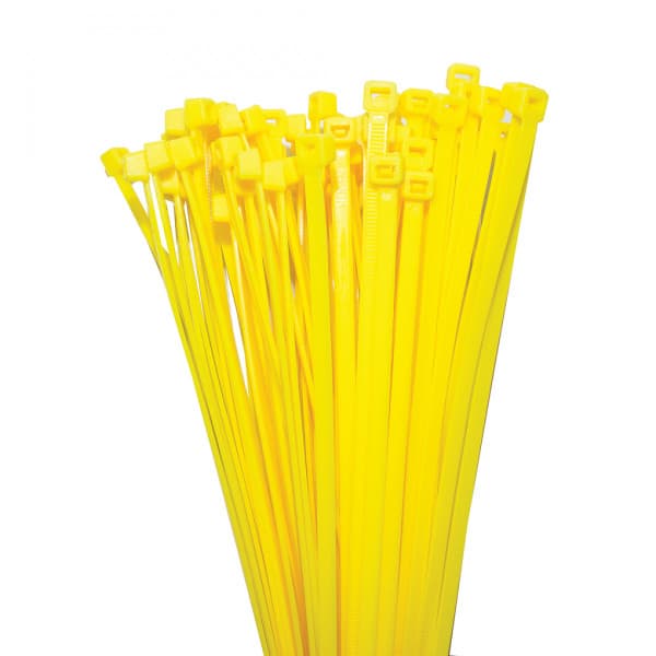 Dây Rút Nhựa Màu Vàng KST 100 x 2.5 mm K-100M-YL