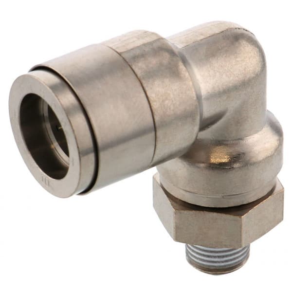 Đầu Nối Nhanh Khí Nén Dạng Cong 90° Ren Ngoài Pisco KL6-M5
