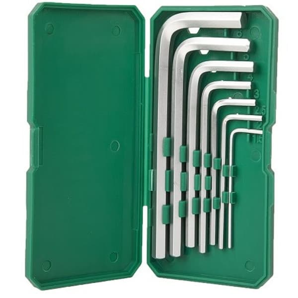 Bộ Cờ Lê Lục Giác Đầu Phẳng 7 Món SATA 05562