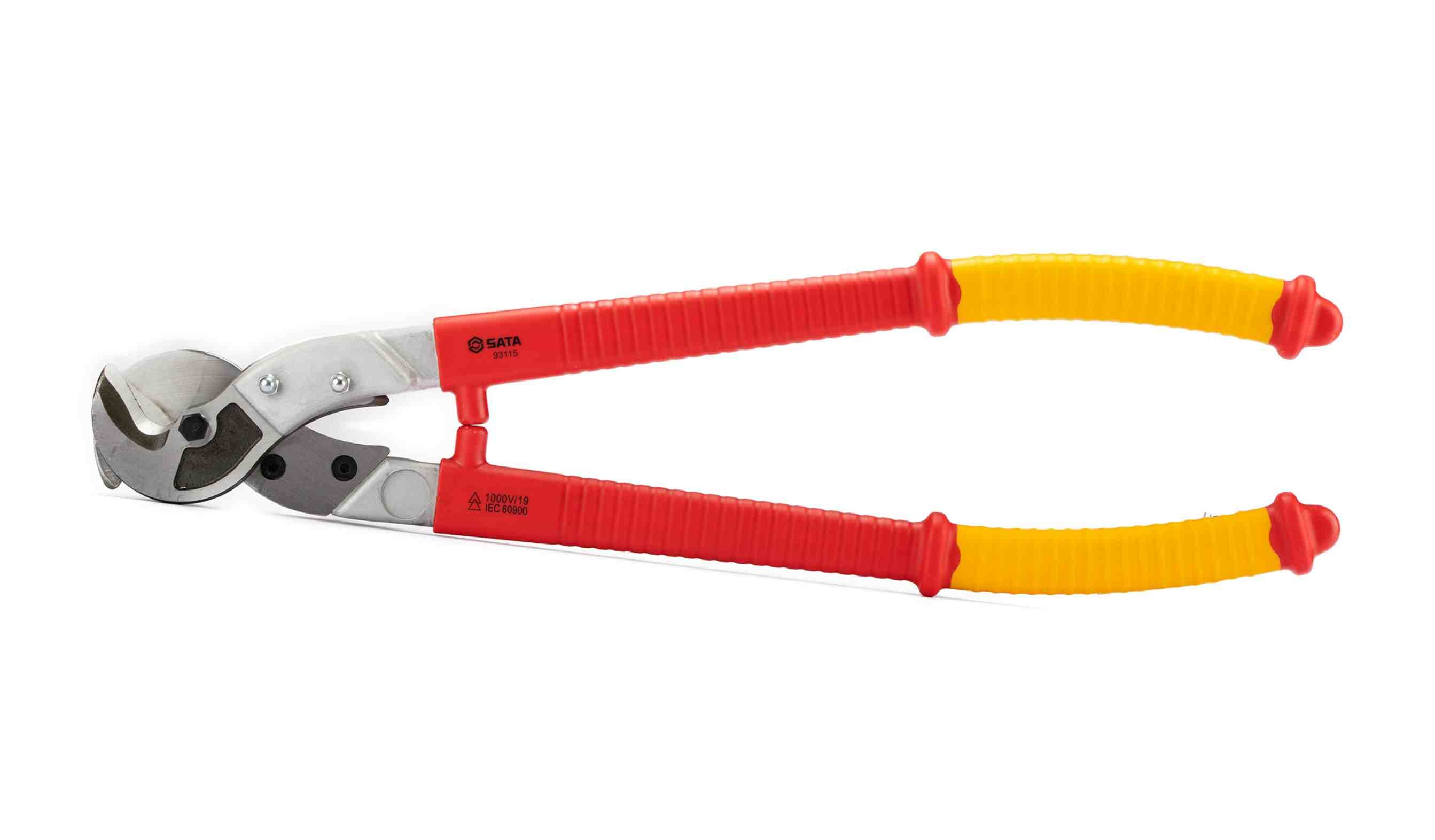 Kìm Cắt Cáp Cách Điện 500 mm² SATA 93116
