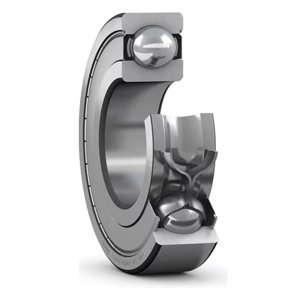 Vòng Bi Cầu Rãnh Sâu SKF 6308-2Z/AEM (40x90x23) Nắp Chắn Thép (Hai Bên)