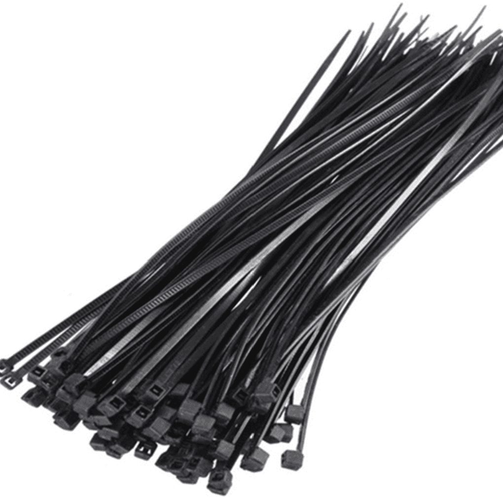 Dây Rút Nhựa Màu Đen KST 80 x 2.5 mm K-80M-B