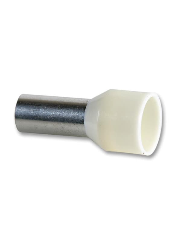 Đầu Cosse Pin Rỗng Bọc Nhựa Màu Trắng Ngà KST 16 mm2 E16-12-IVORY