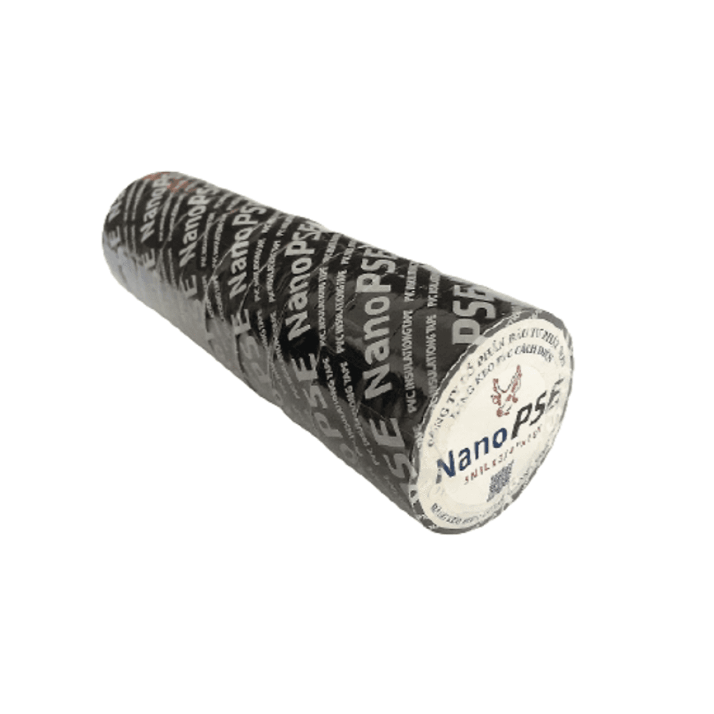 Băng Keo Điện Nano Màu Đen 20Yard (18m) - 10 Cuộn/Cây