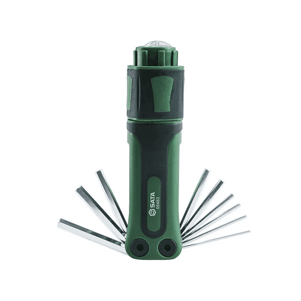 Bộ Lục Giác Tích Hợp Đầu Vặn Vít 16 Trong 1 SATA 05483