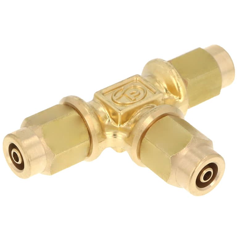 Đầu Ngạnh Nối Ống Có Đai Ốc Xiết Dạng Chữ T Pisco NKE1290