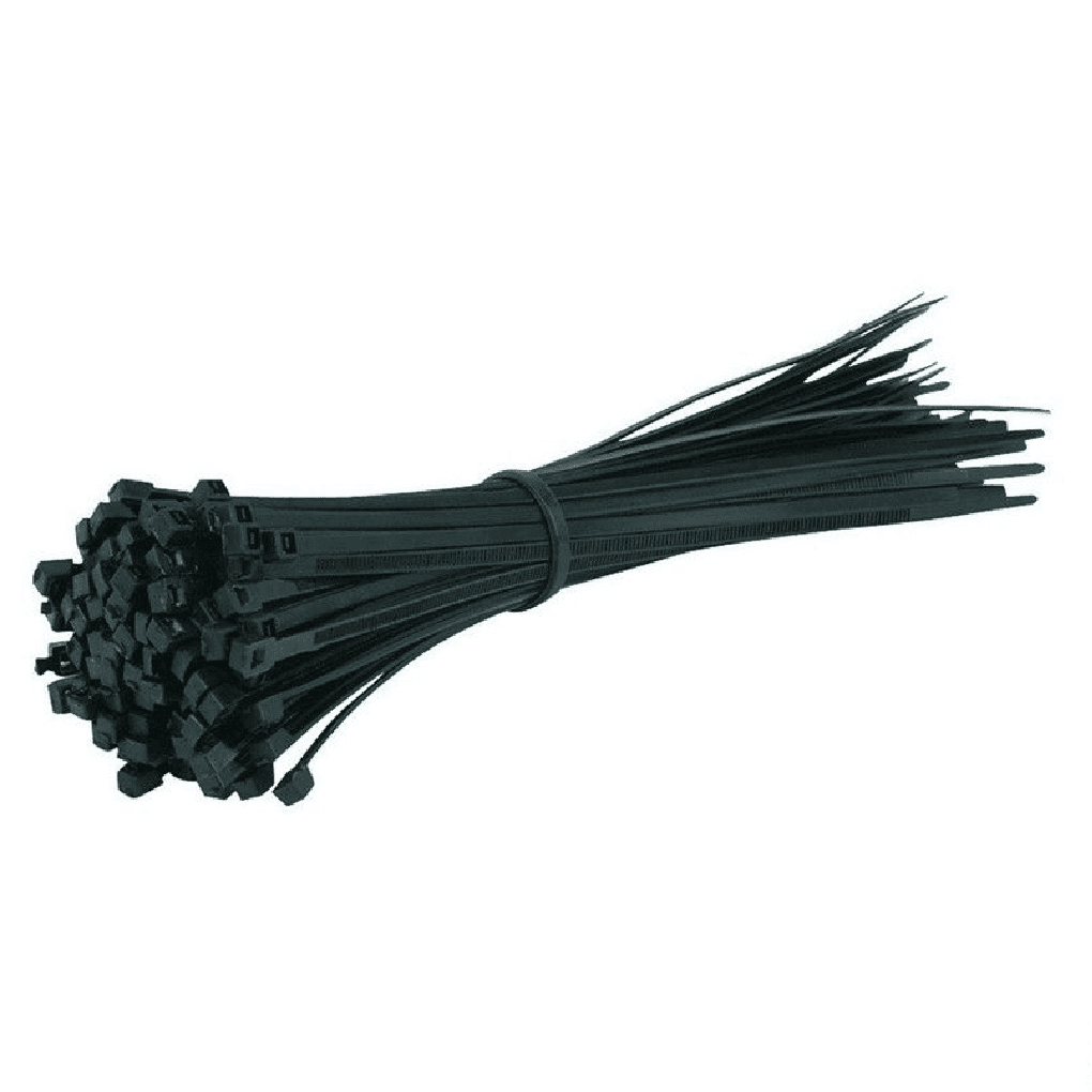 Dây Rút Nhựa Chịu Nhiệt Màu Đen KST 100 x 2.5 mm K-100MRH