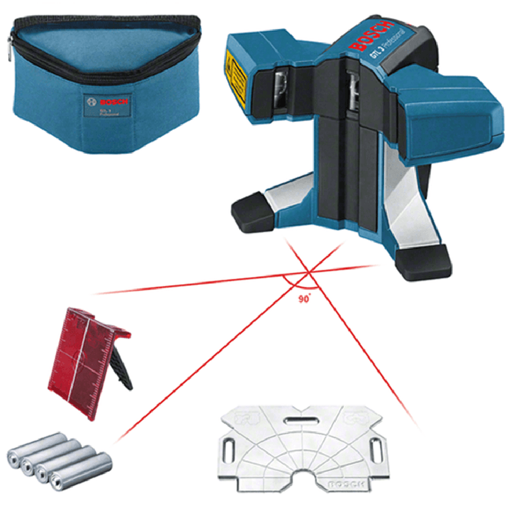 Máy Cân Mực Laser Tia Đỏ GTL 3 Bosch 0601015200