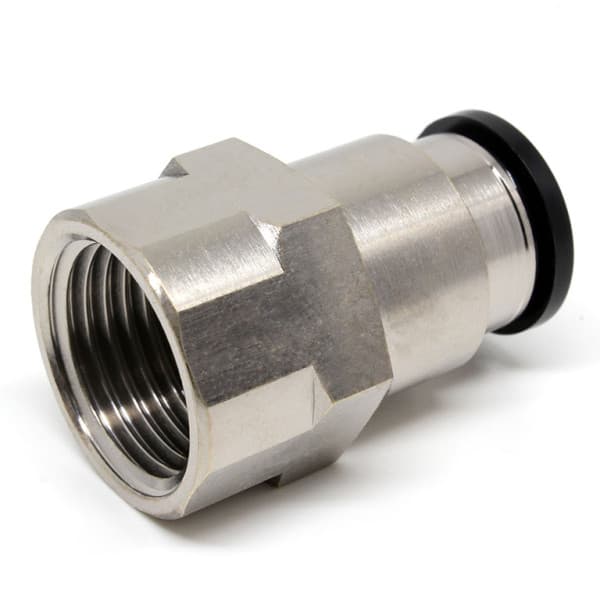 Đầu Nối Nhanh Khí Nén Thẳng Phi 12mm Ren Trong R1/2 Pisco PCF12-04