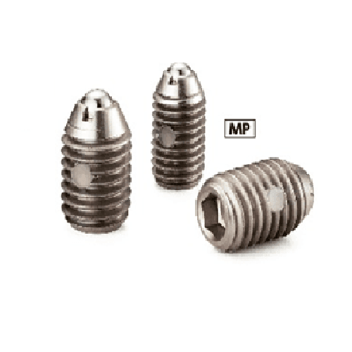 Vít Bi Nhún Chịu Tải Inox M3 Có Khoá Nylon NBK Dòng MP