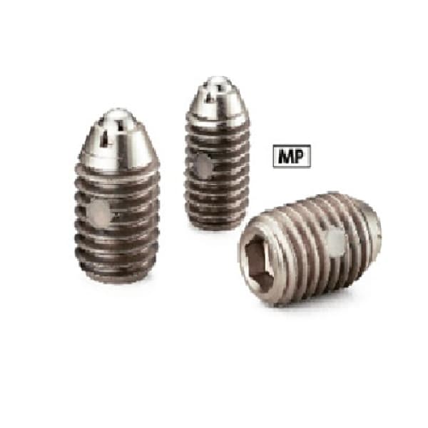 Vít Bi Nhún Chịu Tải Inox M3 Có Khoá Nylon NBK Dòng MP