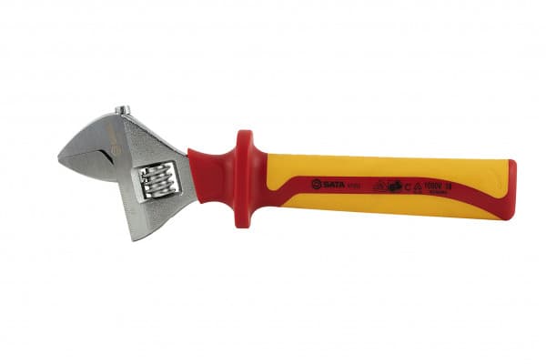 Mỏ Lết Chuyên Dùng 8 inch/200 mm Cách Điện 1000 V SATA 47102