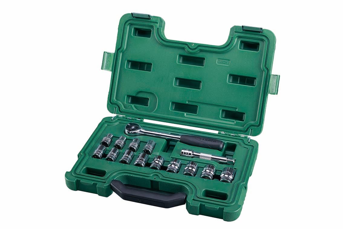 Bộ Đầu Tuýp 1/2 inch 15 Chi Tiết SATA 09525
