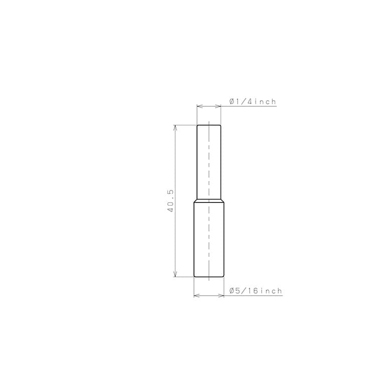Bản vẽ kỹ thuật Ống Nối Đầu Nối Nhanh, Loại Giảm Pisco PIG5/16-1/4-C
