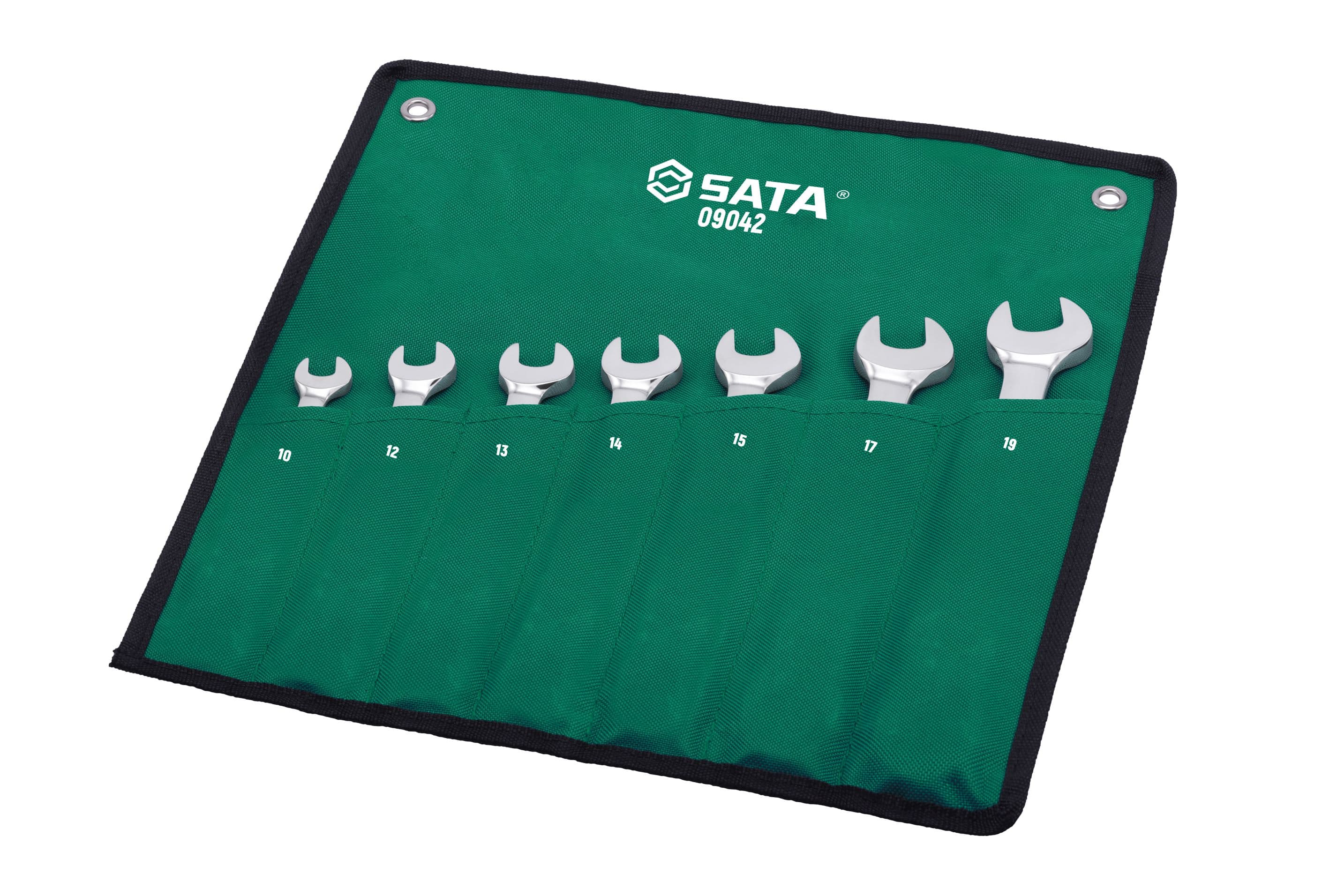 Bộ Cờ Lê Vòng Miệng Tự Động Lắt Léo 7 Chi Tiết 10–19 mm SATA 09042