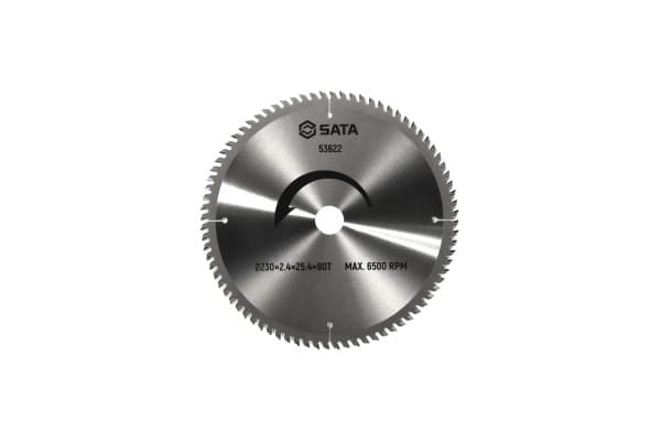 Lưỡi Cưa Gỗ Ø230×2.4×25.4×80T SATA 53622