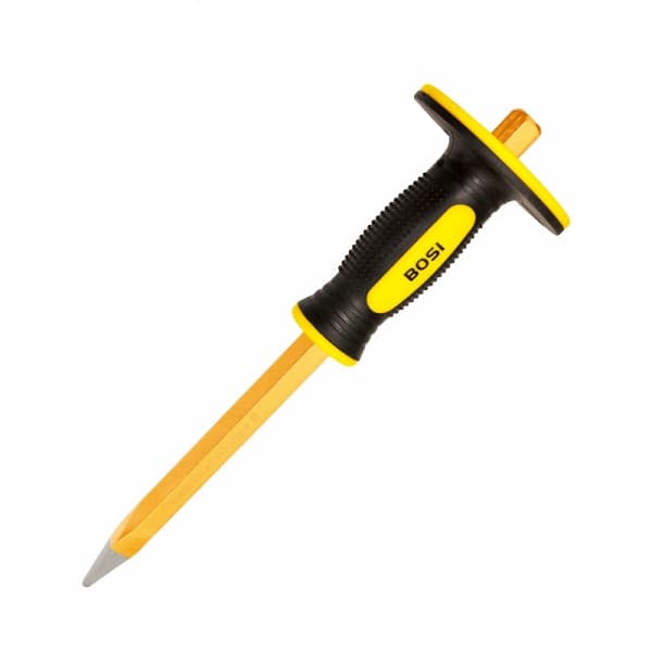 Đục Nhọn Có Tay Chắn 2 Màu 4x19x300 mm Bosi BS520419